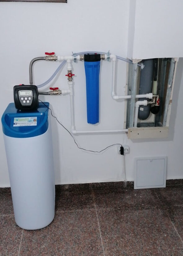 DEDURIZATOR APĂ CASNIC CLACK SUA 25 + filtru de sedimente - imagine 6